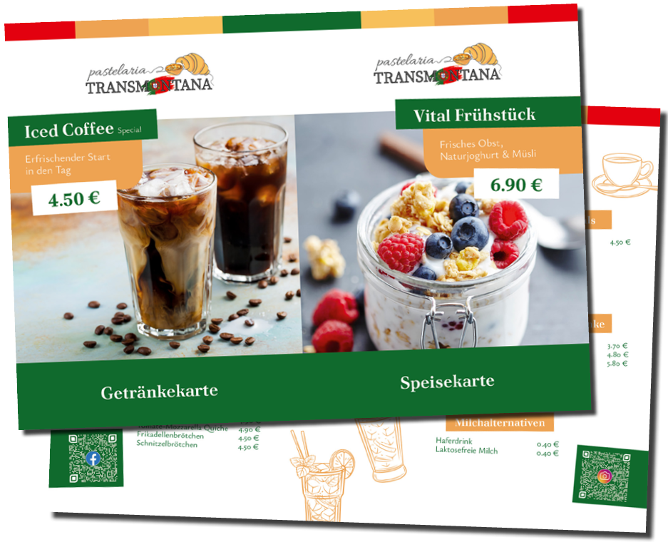 Pastelaria Transmontana Tischkarten2